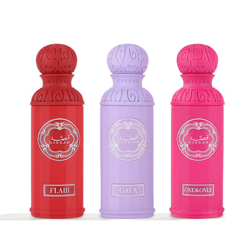 Gissah Enchanted Gift Set 3X  - Parfums (Flair+Gala+One And