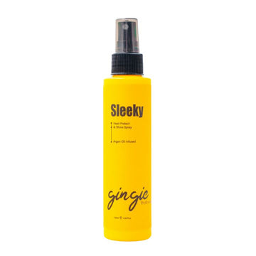 Gingie Sleeky Argan Oil Heat Protect &Shine Spray