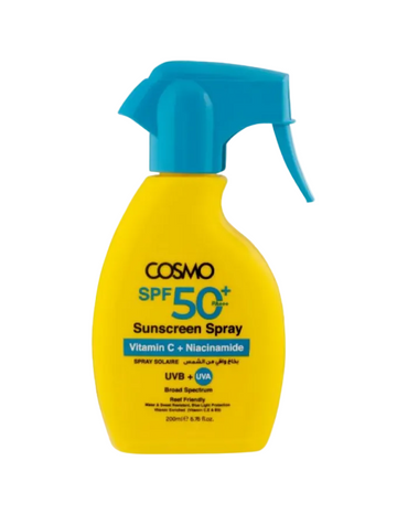 COSMO SUNSCREN SPRAY VITAMNC+NIACIAMIDSPF50 200ML