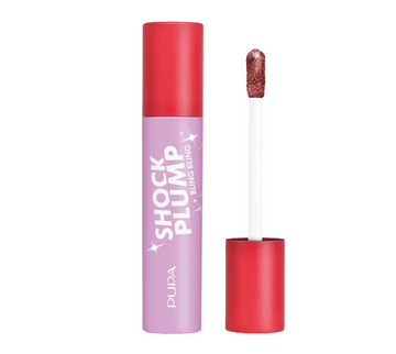 PUPA SHOCK PLUMP (BLING BLING) 24 KARAT CHOCO
