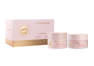 WOMEN SECRET BEAUTY GIFTSET S DIVINE TOUCH BODY CREAM 250ML + BODY SCRUB 200ML