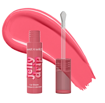 WET N WILD JELLY DRIP LIP GLAZE LIP GLOSS SHADE BLUSH GUAVA 3.6 ML