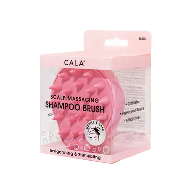 CALA SCALP MASSAGING SHAMPOO BRUSH PINK