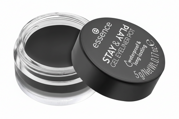 ESSENCE STAY & PLAY GEL EYELINER 01