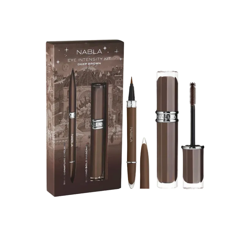 NABLA KIT BROWN EYELINER+MASCARA Default Title