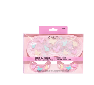 CALA HOT & COLD EYE MASK SET BUTTERFLY