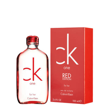 Ck One Red Woman Edt