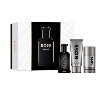 مجموعة هدايا هوغو بوس "بوتلد" - عطر (EDP) سعة 100 مل + جل استحمام 100 مل + مزيل عرق ستيك 75 جم