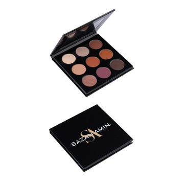 باليت ظلال العيون سازان أمين –  9 ألوان