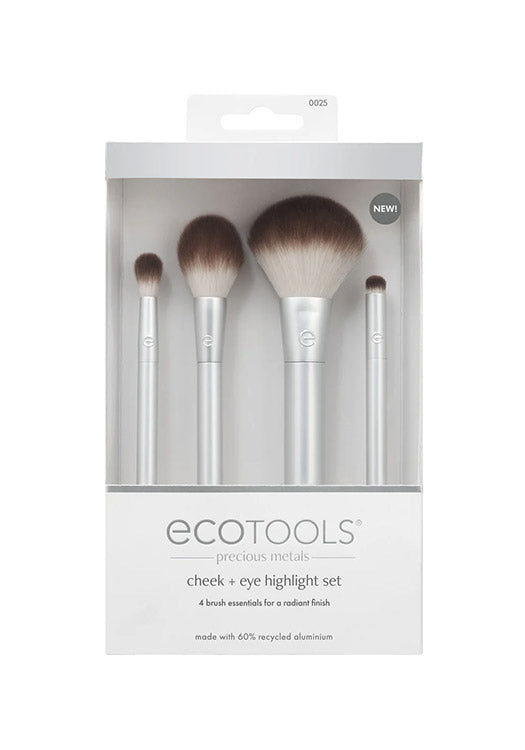Metal Cheek & Eye Highlight Set - 4 Piece
