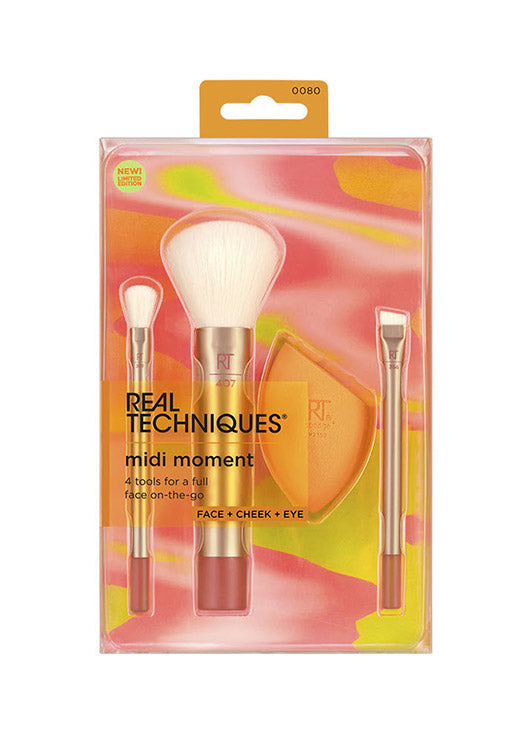 Real Techniques Orange Crush Midi Moment - 4 pcs