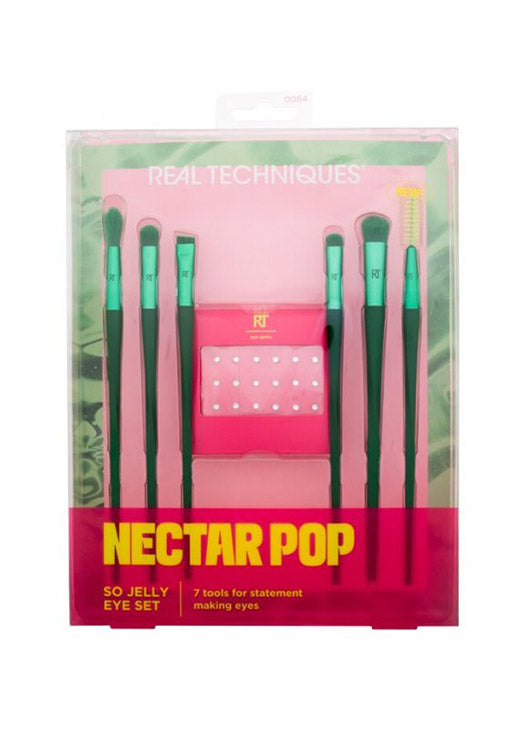 Real Techniques Nectar Pop Brush Set for eyes and eyebrows Default Title
