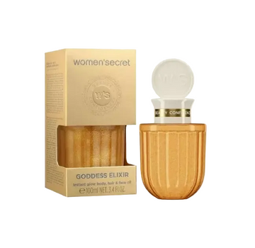 WOMEN SECRET BEAUTY GODDESS ELIXIR BODY OIL 100ML (WITH GLITTER)