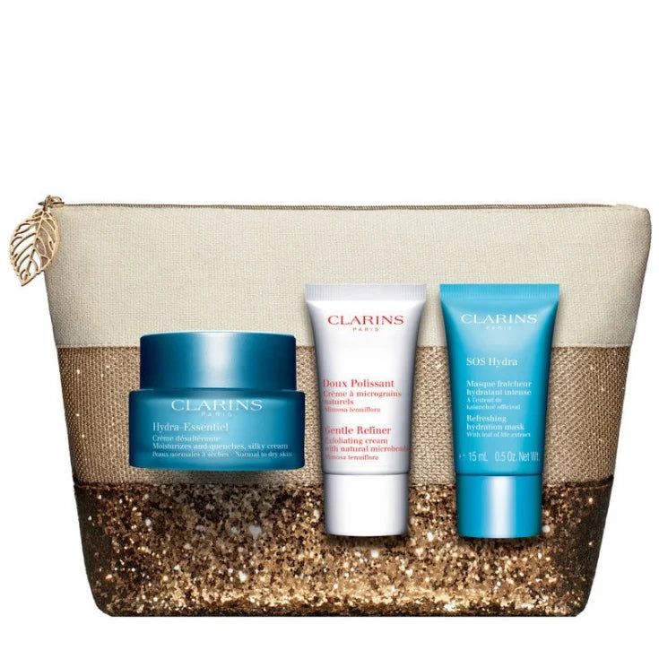 Clarins Skin Care G.S Hydra Essen+Gentle Ref+Sos Hydra Default Title