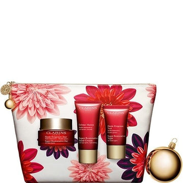 Clarins Skin Care G.S Spr Rstrtv Day Ast+Spr Rstrtvt Hand Crm+ Nght Cream