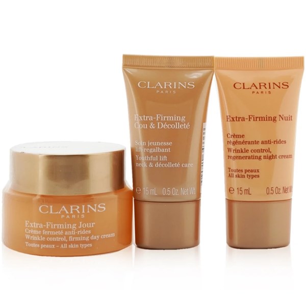 Clarins Skin Care G.S Xtr Frm Day 50Ml+Xtr Neck 15Ml+Xtr Frm Nght 15Ml Default Title