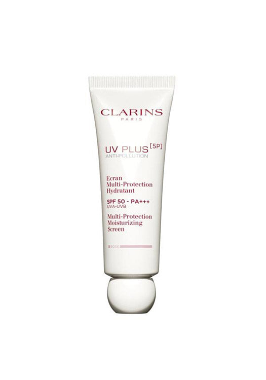كلارنس UV+ 5P كريم الحماية متعدد-الطبقات بترطيب SPF 50 – روز 
