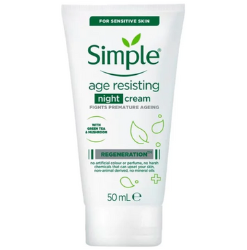 Simple Age Resisting Night Cream