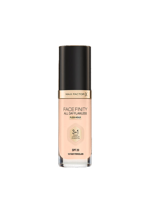Maxfactor Facefinity All Day Flawless 3 in 1 Vegan Foundation - 010
