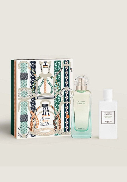 Hermès Gift Set Un Jardin sur le Nil Eau de Toilette  + Body Balm