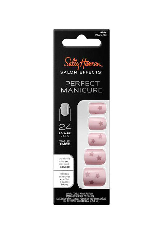 Sally Hansen Salon Effects® Perfect Manicure⢠Fake Nails - What a Star Square Default Title