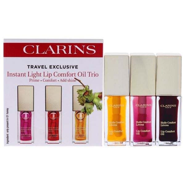 Clarins Make-Up G.S Lip Oils Trio Default Title