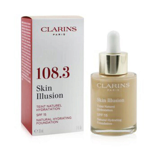 Clarins Make-Up 108.3 Skin Illusion Natural Hydrtn Fnd Default Title