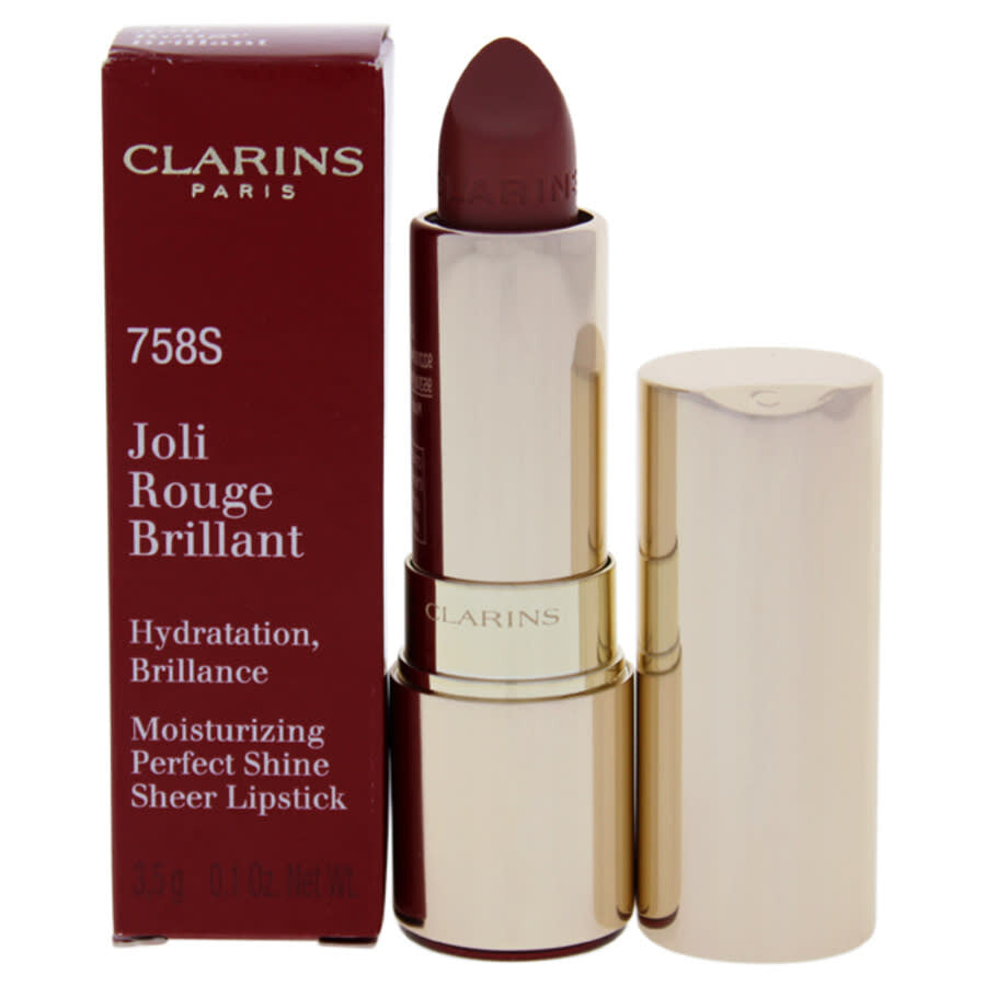 Clarins Make-Up 758 Joli Rouge Brillant Default Title