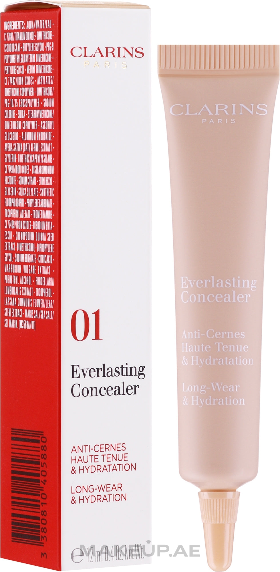 Clarins Make-Up 01 Everlstng Cncler Default Title
