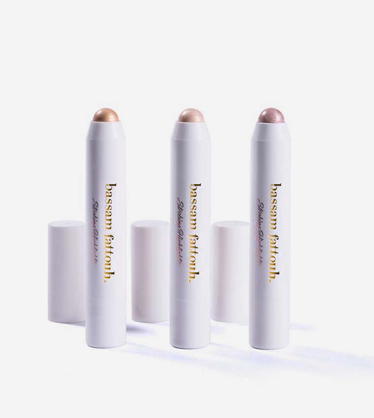 Bassam Fattouh Cosmetics Strobing Highlighter Set Of 3 Sticks Default Title