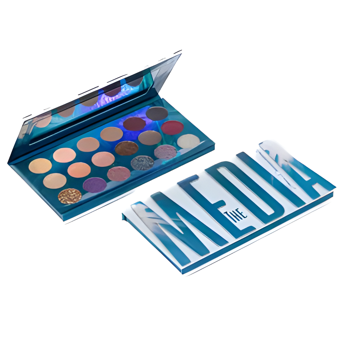 Bassam Fattouh Cosmetics Media Palette Eye Shadow 18 Pcs Default Title