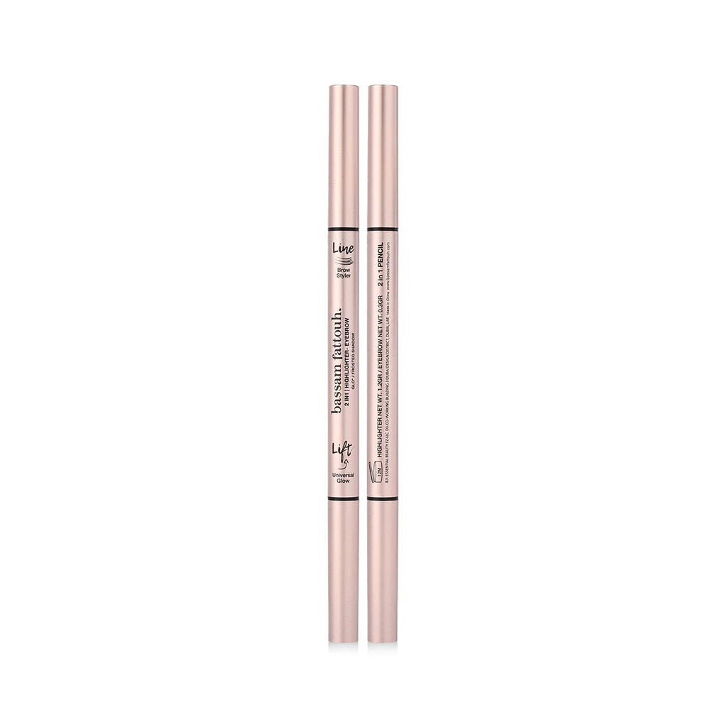 Bassam Fattouh Cosmetics 2In1 Pencil Glo* Frosted Shadow Default Title