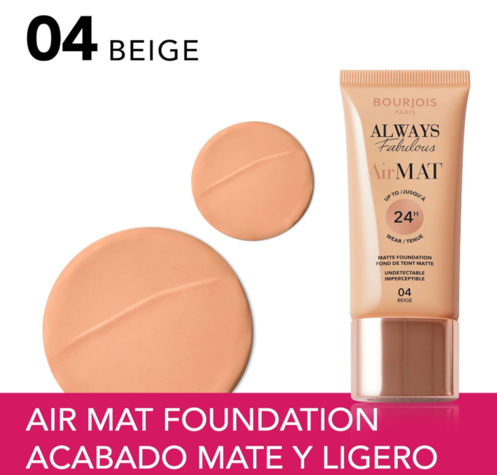 Bourjois 004 Always Fabulous Air Mat Fnd