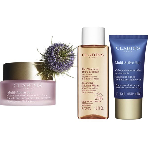 Clarins Skin Care G.S Ma Day Crm 50Ml+Clnsng Micellar Water 50Ml+Ma Nght Crm 15Ml Default Title