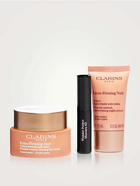 Clarins Skin Care G.S G.S Xtr Frm Day 50Ml+Xtr Frm Nght 15Ml+ 4D Msc Mini+Ds 9 Smpl Default Title