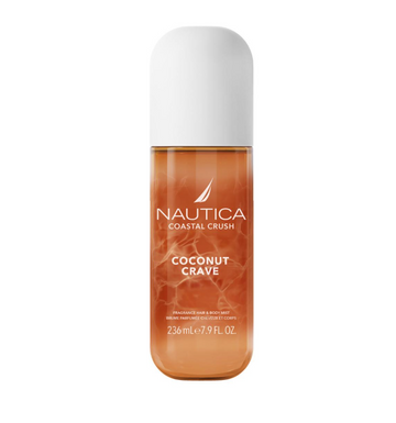 NAUTICA COASTAL CRUSH HAIR & BODY MIST 236ML COCONUT CRAVE