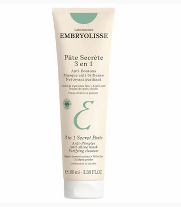 EMBRYOLISSE PATE SECRETE 3 IN 1 CLEANSER&MASK 100 ML