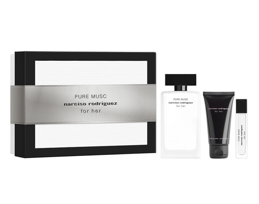 NARCISO RODRIGUEZ FOR HER PURE MUSC EDP 100ML+MINI10ML +BL 50ML XMAS 25 Default Title