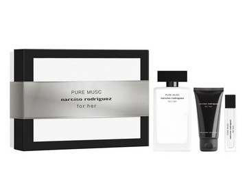 NARCISO RODRIGUEZ FOR HER PURE MUSC EDP 100ML+MINI10ML +BL 50ML XMAS 25
