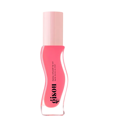GISOU HONEY INFUSED HYDRATING LIP OIL RASPERRY SWIRL 8 ML