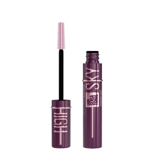 MAYBELLINE- SKY HIGH BURGUNDY HAZE MASCARA Default Title