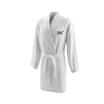 🎁 MONTBLANC WHITE TERRY CLOTH BATHROBE (100% off)