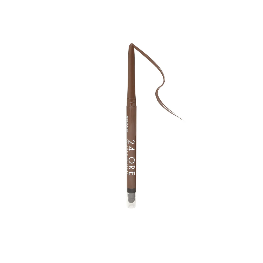 Deborah Milano 24ORE Waterproof Eye Pencil â Shade 02 "Brown" Default Title