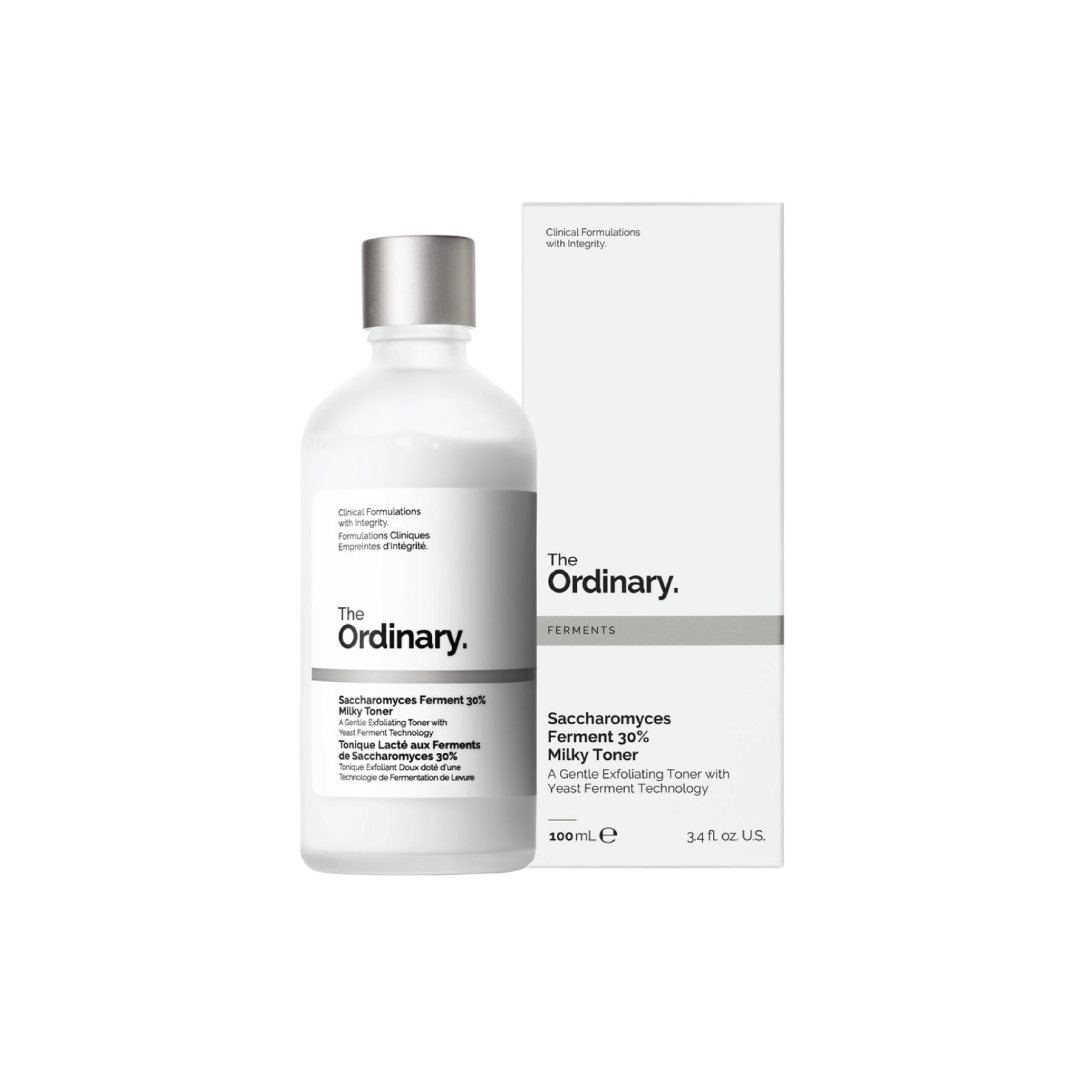 The Ordinary Saccharomyces Ferment 30% Milky Toner for Gentle Exfoliation & Hydration 100 ml