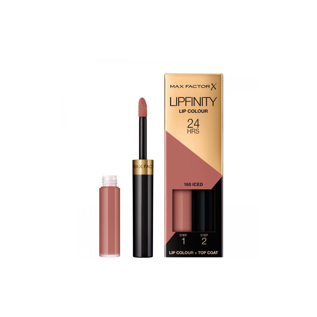 Maxfactor Lipfinity Liquid Lipstick - Iced 160 Default Title