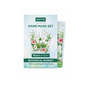 SENCE Collection Hand Mask Set 18 pcs – Botanical Market