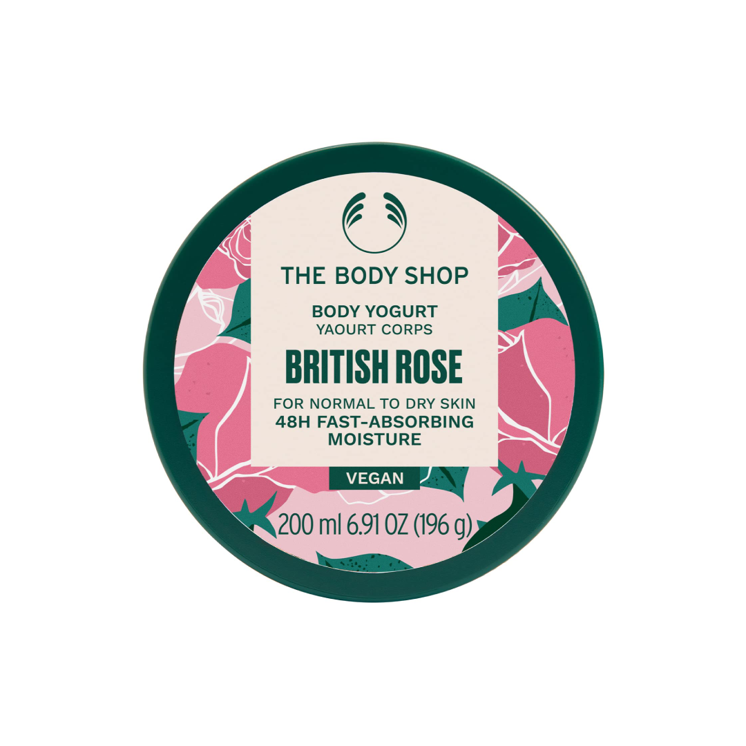 The Body Shop Body Yogurt - British Rose 200ml