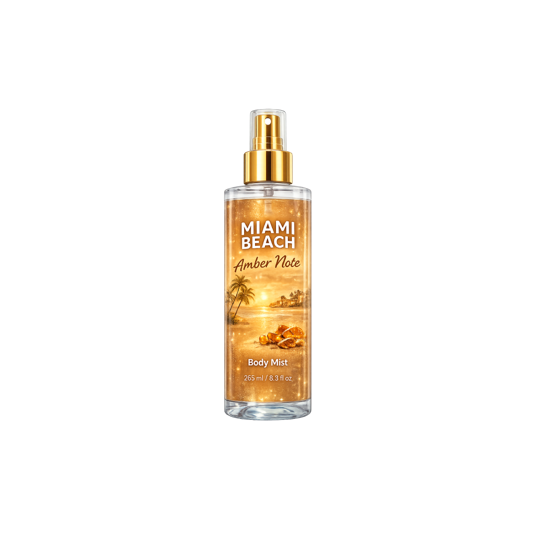 Miami Beach Amber Note Body Mist 265ml