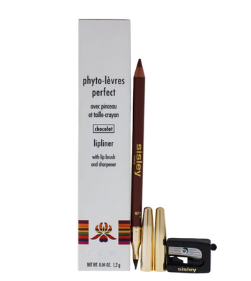 Sisley Phyto Levres Perfect Lip Liner With Lip Brush and Sharpener - 06 Chocolat by Sisley for Women - 0.04 oz Lip Liner