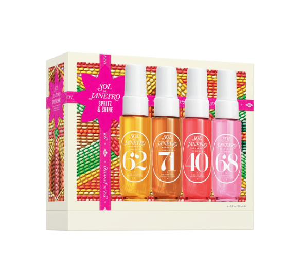 SOL DE JANEIRO SPRITS & SHINE 4*1 PERFUME MIST 30 ML SET